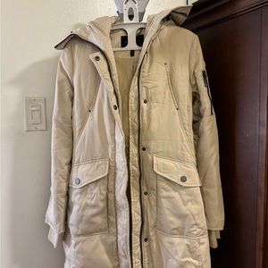 BCBG Max Azria Cream Coat